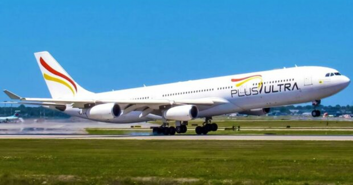 Aerol Nea Espa Ola Plus Ultra Anuncia Vuelos A Cuba