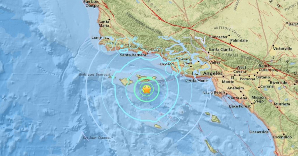 Un Terremoto De Magnitud Sacude California