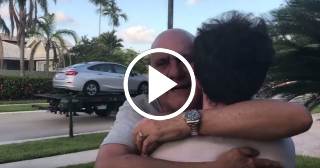 Carlos Otero emociona a su hijo con una sorpresa inolvidable