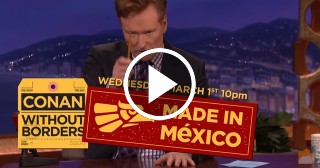 Conan O'Brien grabará programa en México