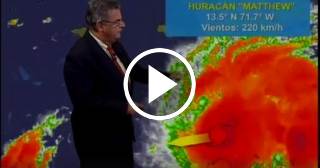 Último parte sobre el Huracán Matthew en el NTV cubano