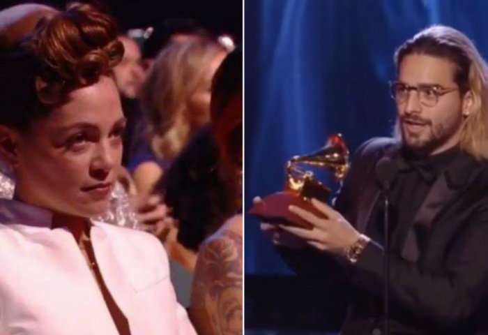 Natalia Lafourcade Habla De Su Reaccion Cuando Maluma Recibio El Latin Grammy