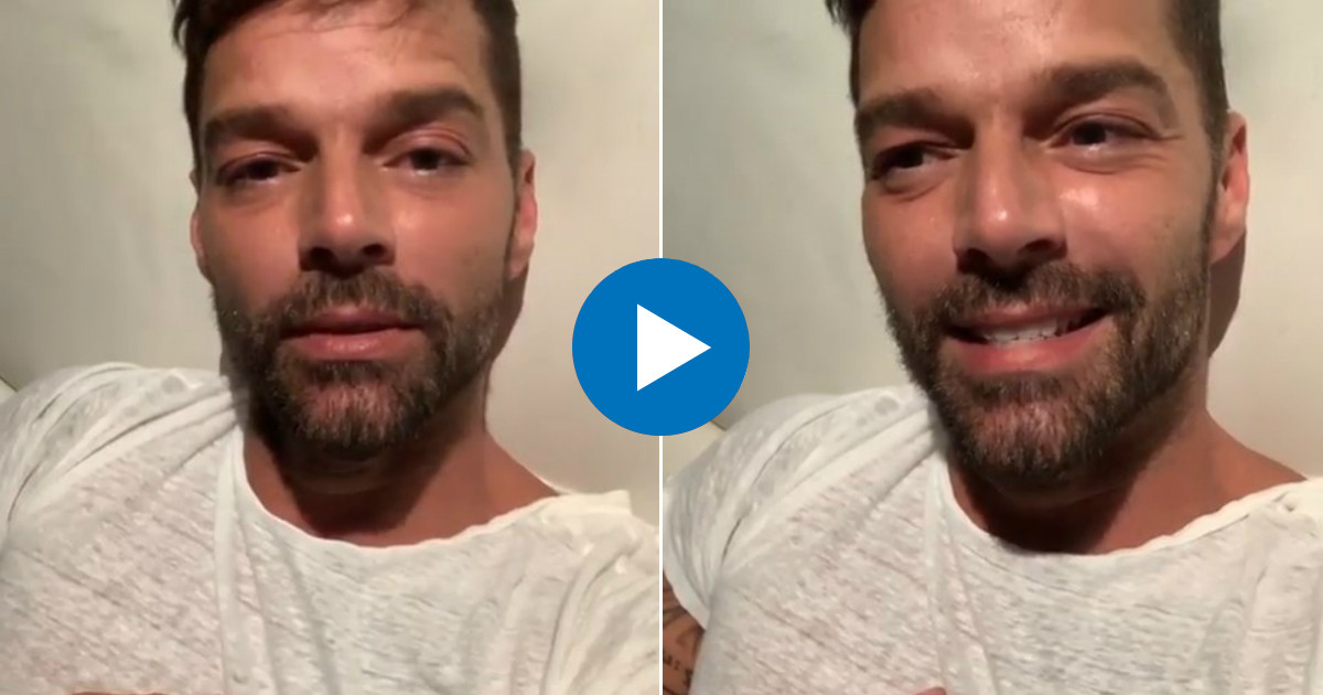 Ricky Martin felicita a los puertorriqueños © Instagram / Ricky Martin
