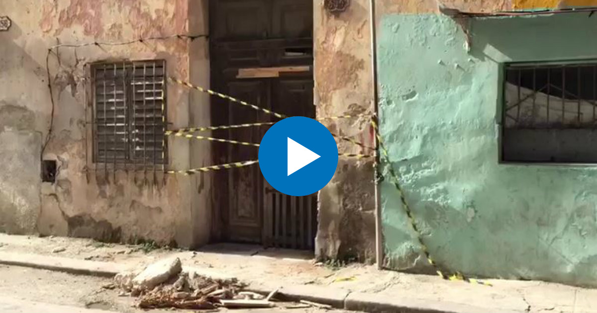Una Anciana Lesionada Tras Derrumbe En Centro Habana 2280