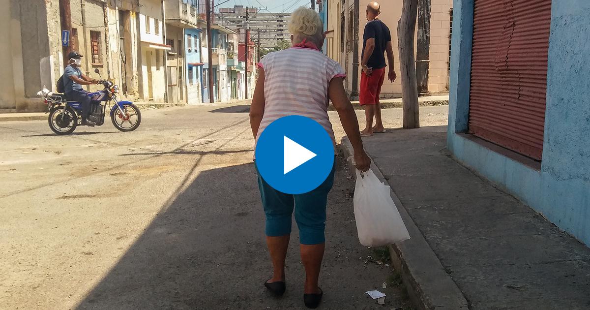 Anciana en La Habana (Imagen referencial) © CiberCuba
