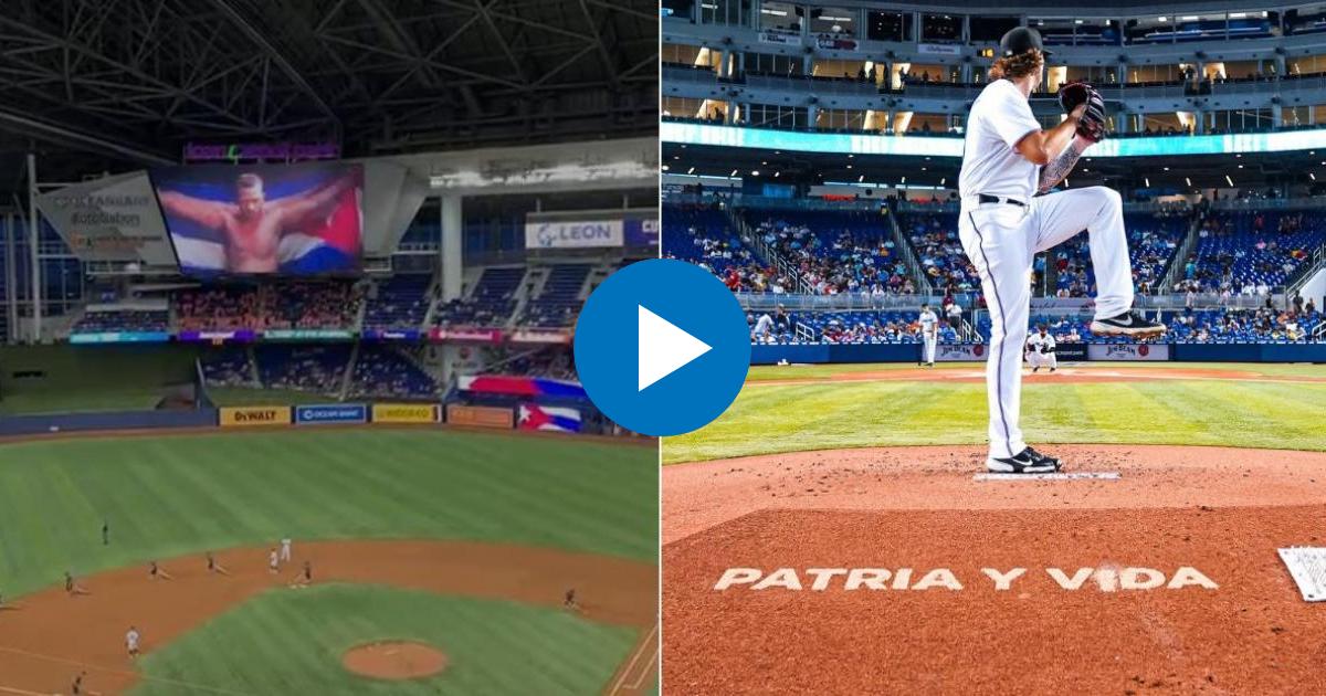 Patria Y Vida Sonó En El Estadio De Los Marlins De Miami