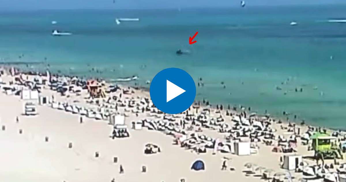 Captura de video / Policía de Miami Beach