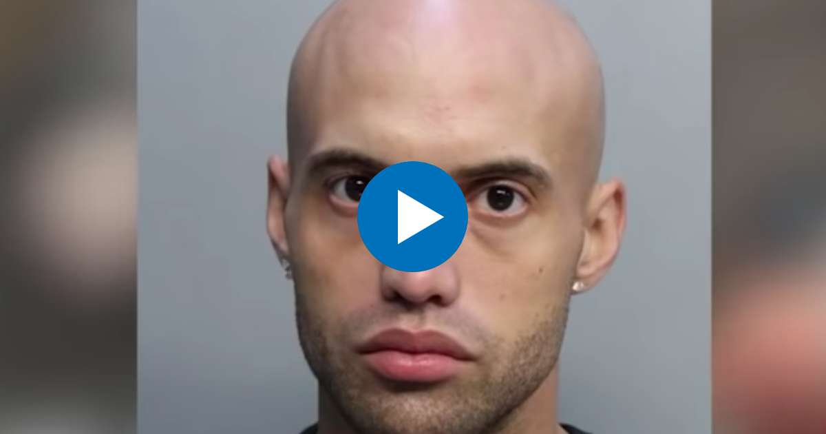 Cubano detenido por robo © Captura AmericaTeve