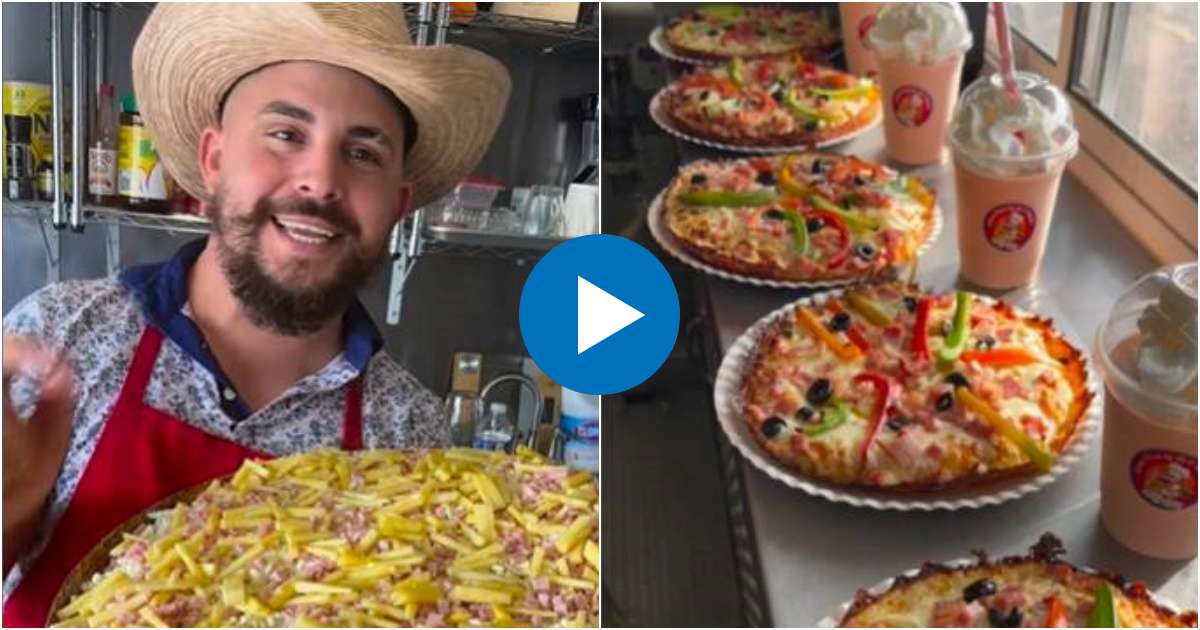 Ale de Cuban Pizza © Captura de video en Instagram Cuban Pizza