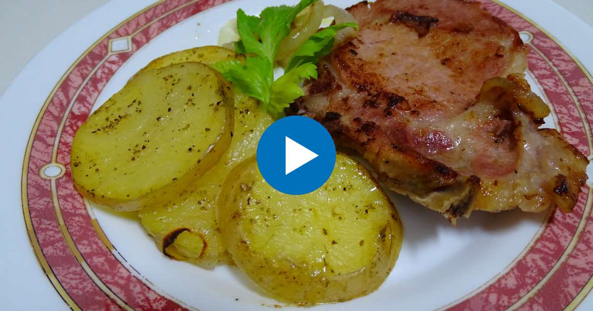 Receta de Chuletas de cerdo ahumadas - CiberCuba Cocina