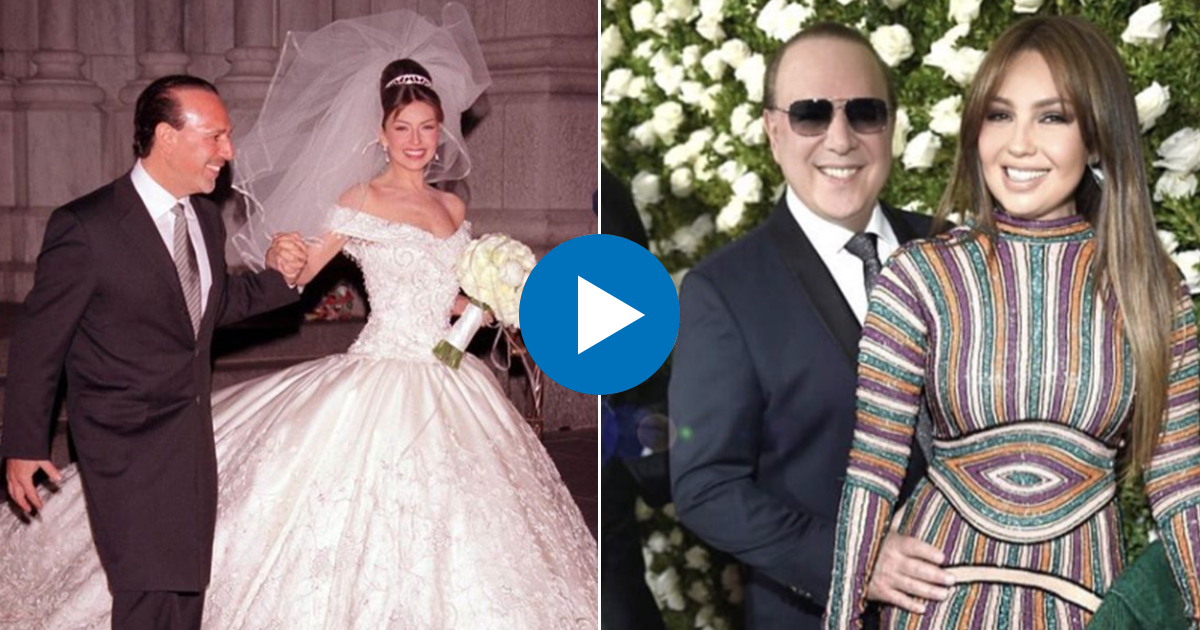 Emotivo vídeo de Thalía a Tommy Mottola por sus 17 años de matrimonio