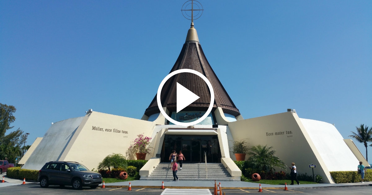 El rector de la Ermita de la Caridad de Miami llama a la reconciliación de  los cubanos en el día de la patrona