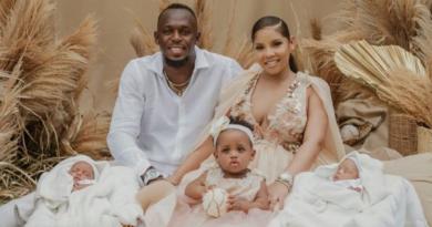 Usain Bolt presenta a sus gemelos trece meses después de convertirse en padre por primera vez