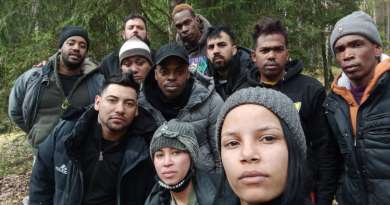 Cubanos llevan 15 días varados en un bosque en la frontera de Bielorrusia con Polonia