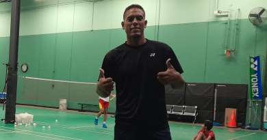 Badmintonista Osleni Guerrero en Estados Unidos: "Ahora siento que el futuro está en mis manos"