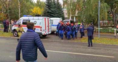 Al menos 15 muertos y una veintena de heridos en tiroteo en escuela de Rusia