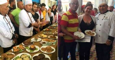 Chef gana concurso de cocina en Las Tunas gracias a plato con piononos de casabe