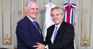 Díaz-Canel se reúne con el presidente de Argentina Alberto Fernández