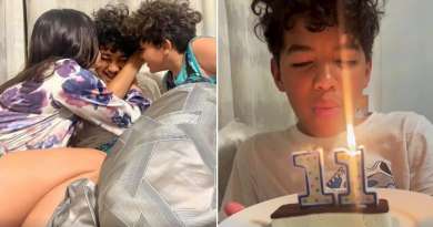 Annaby Pozo celebra los 11 años de su hijo mayor