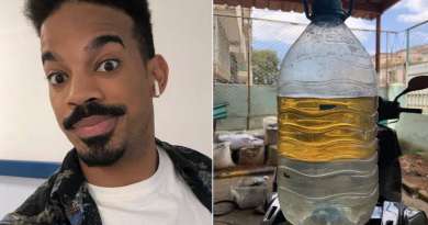 Marlon Pijuán, de Vivir del Cuento, denuncia venta de gasolina mezclada con agua en un CUPET