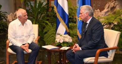 Josep Borrell en Cuba: “He reiterado nuestra posición clara sobre la agresión rusa contra Ucrania”