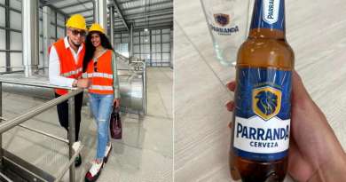 Alain Roca muestra nueva fábrica de cerveza en Cuba 