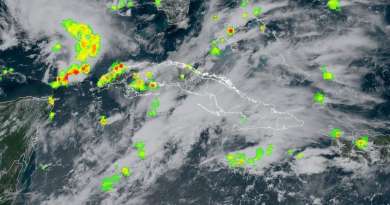 Alertan sobre línea de tormentas sobre el Occidente de Cuba