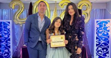 Aly Sánchez y Roberto Balmaseda celebran la graduación de su hija mayor