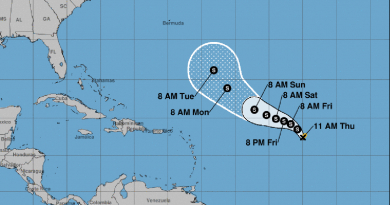 Se forma tormenta tropical Rina en el Atlántico