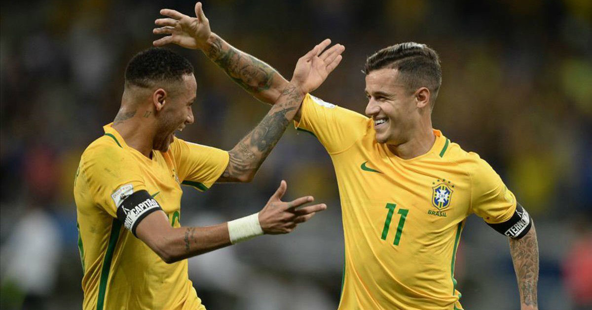 La canarinha lidera la clasificación histórica del Mundial de Fútbol. © Brazil Football / Twitter