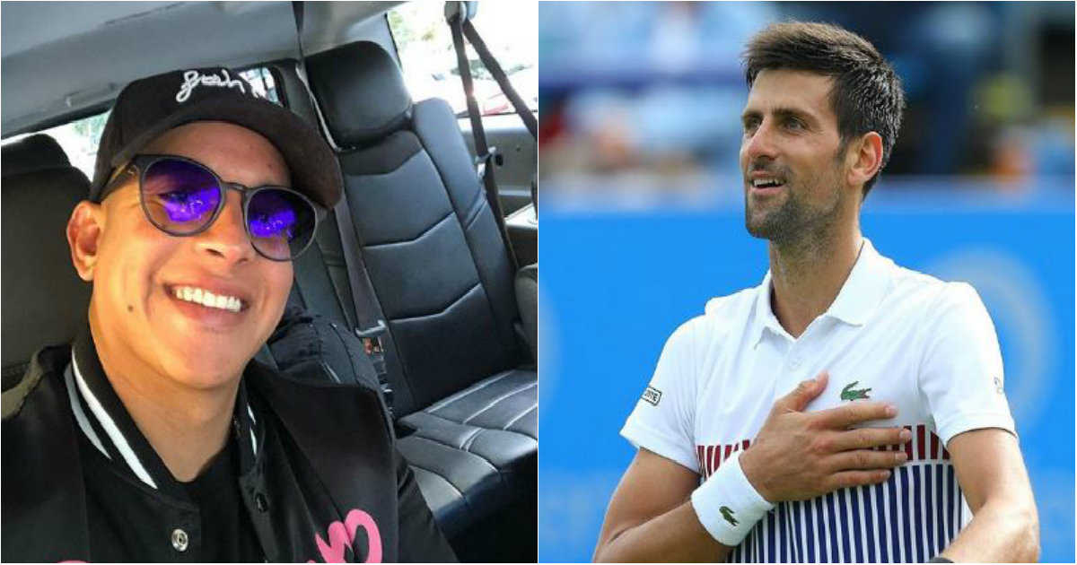 Instagram / Daddy Yankee y Novak Djokovic