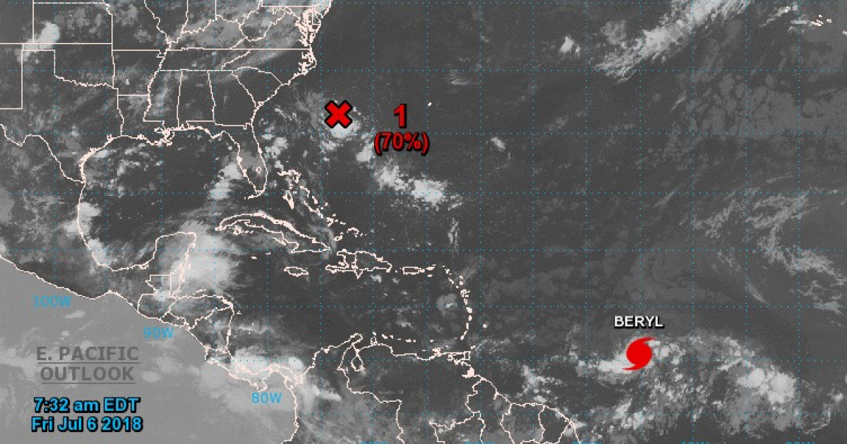 Beryl se convierte en huracán