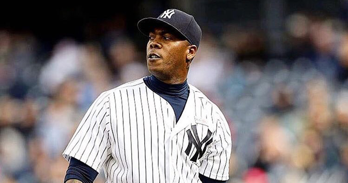Chapman, a las puertas © Twitter/ New York Yankees