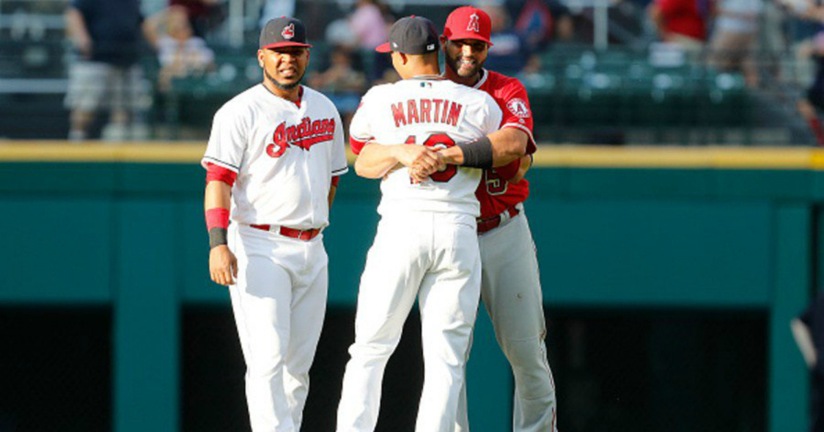 Los Indios de Cleveland envían mensaje a Leonys Martín