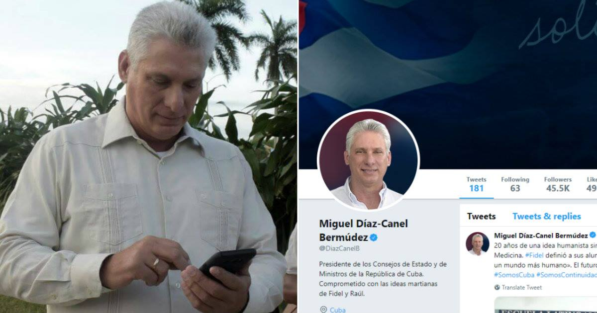 Díaz Canel Acumula Más De 45 Mil Seguidores En Su Primer Mes En Twitter 5036