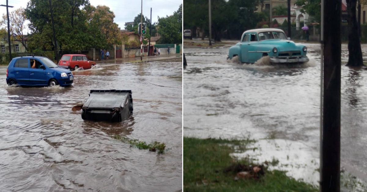 Inundaciones en 19 y 70, en La Habana, cada vez que llueve (+Fotos)