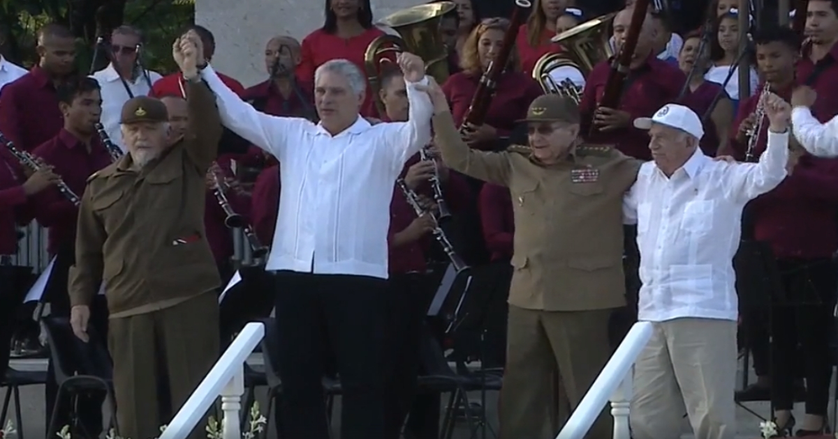 Captura de pantalla de video en Facebook / Presidencia de Cuba