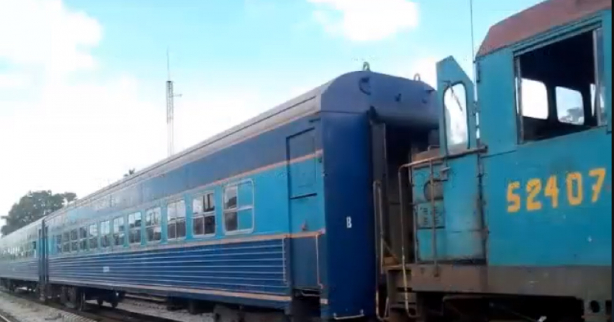 Trenes en Cuba © Captura de video Facebook