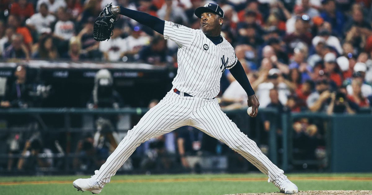 Aroldis Chapman/Twitter.