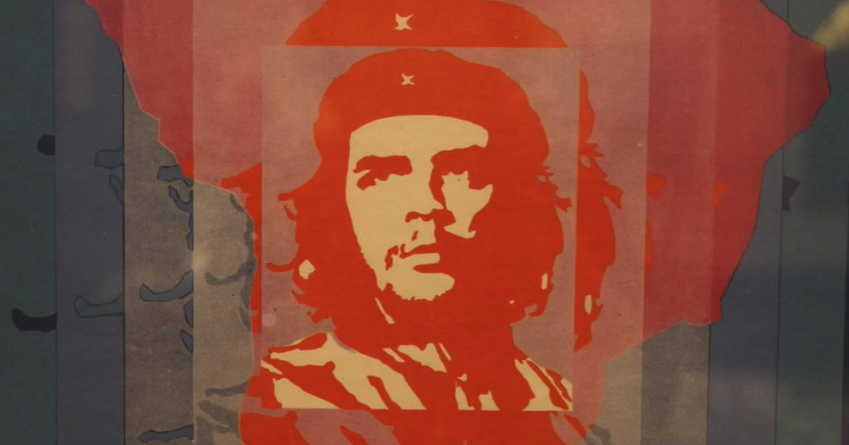 Imagen del Che en la muestra © YouTube