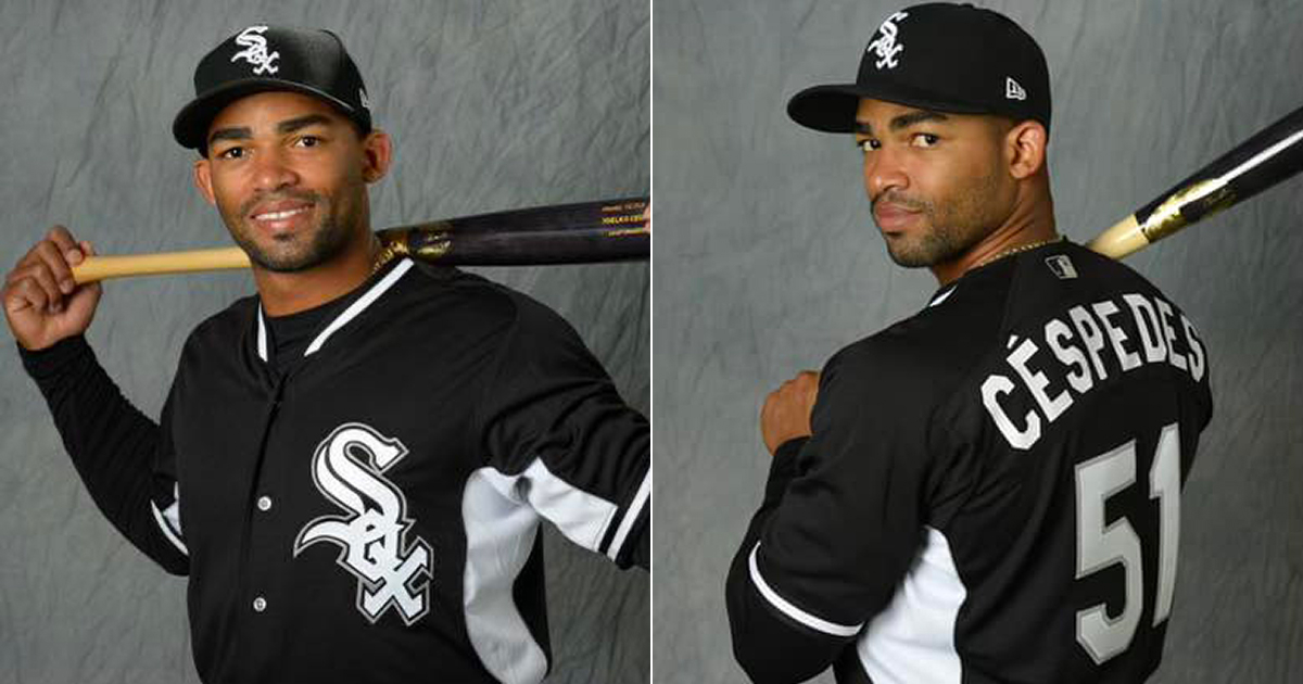 This is a 2021 photo of Yoelque Cespedes of the Chicago White Sox