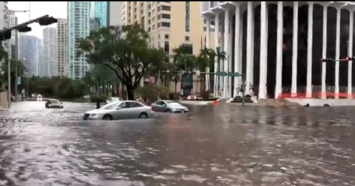 Emiten aviso de inundaciones repentinas en algunas ciudades de Miami-Dade