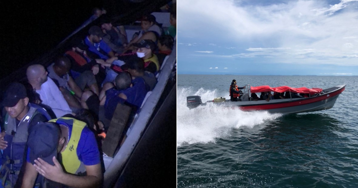 Armada De Colombia Intercepta Embarcaciones Con Migrantes Cubanos En El ...