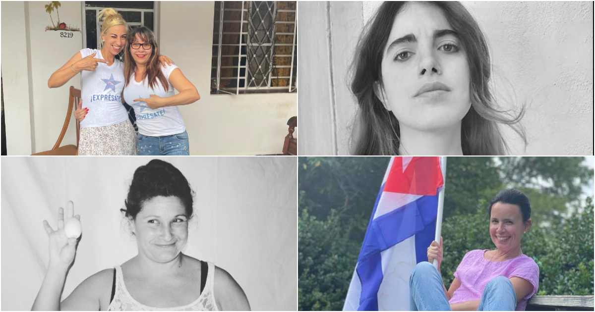 Facebook de Iliana Hernández, Carolina Barrero, Amaury Pacheco y Omara Ruiz