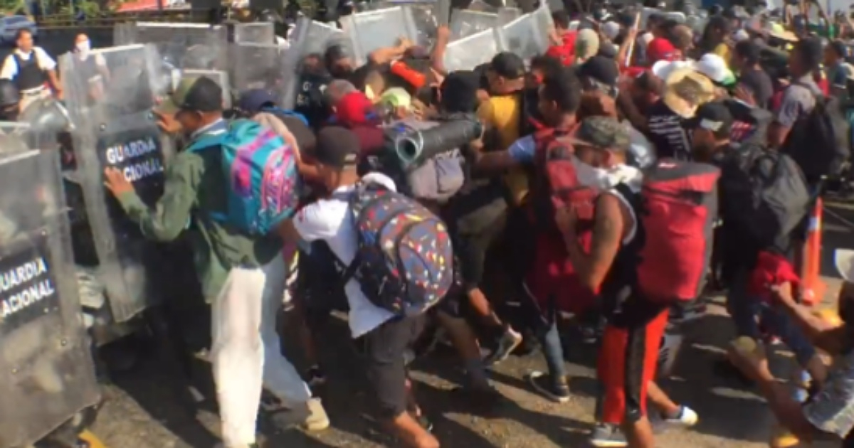 Cuban caravan “Viacrucis del Migrante” dismantled in Mexico City