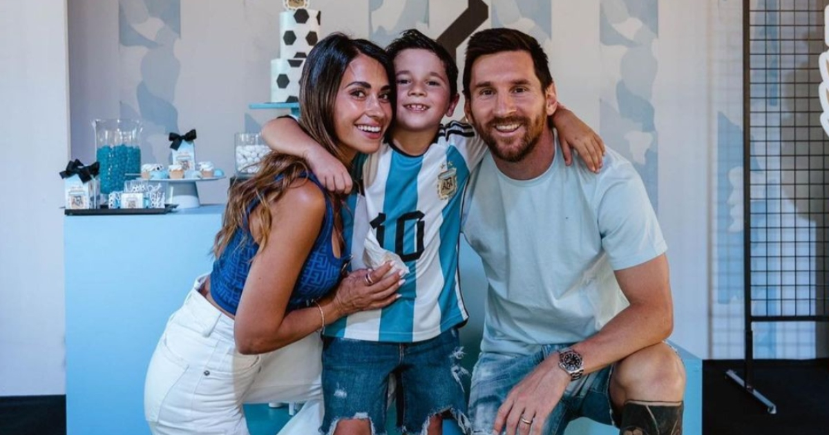 Leo Messi Y Antonela Roccuzzo Celebran El Cumpleaños De Su Hijo Mateo Con Una Fiesta Temática 9235