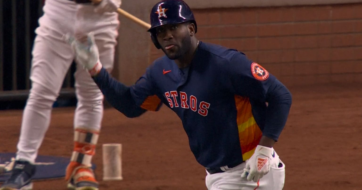 Jonronazo del cubano Yordan Álvarez corona a los Astros de Houston en la  Serie Mundial