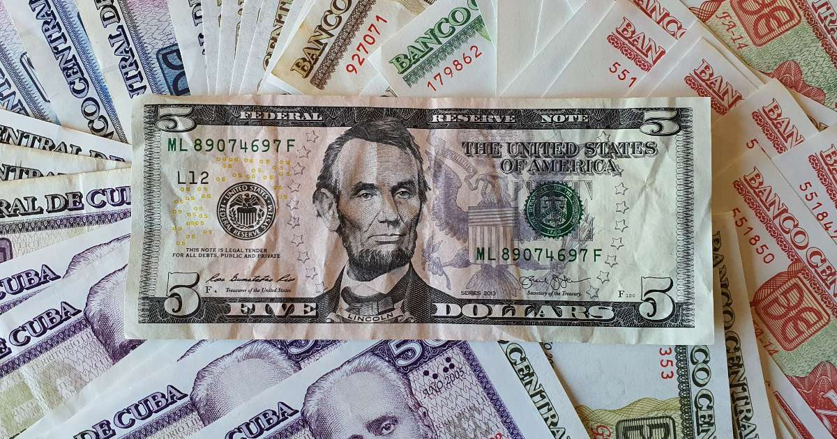 El dólar en Cuba hoy 04/02/2023 165 pesos en mercado informal; 123.60