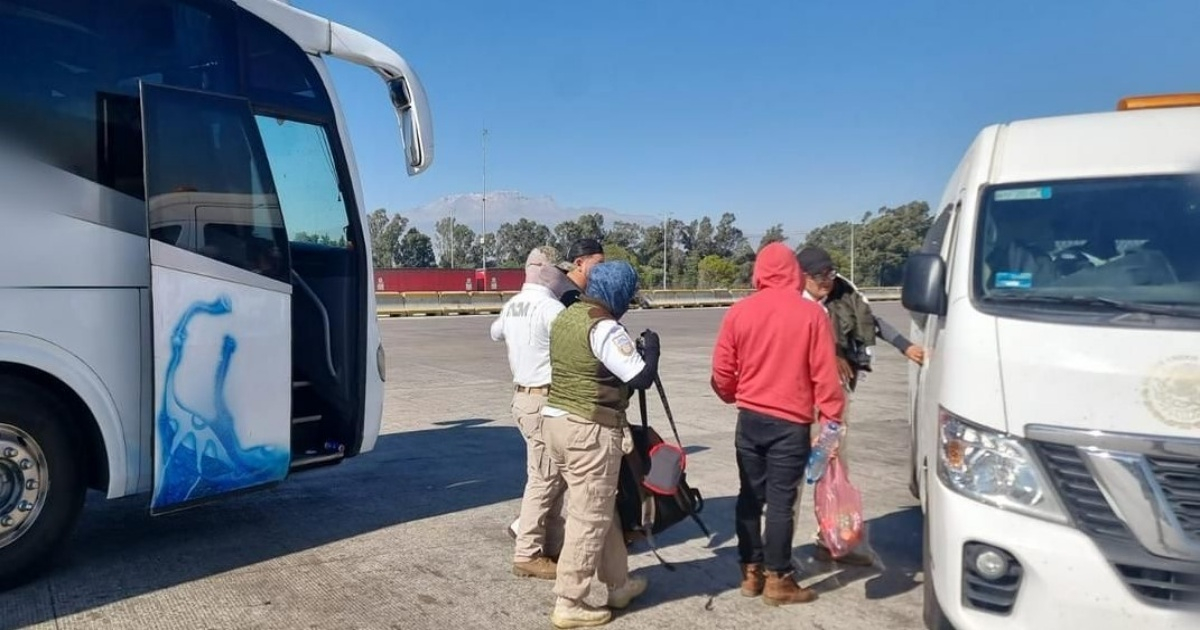 Immigrati cubani arrestati mentre viaggiavano in autobus attraverso il Messico