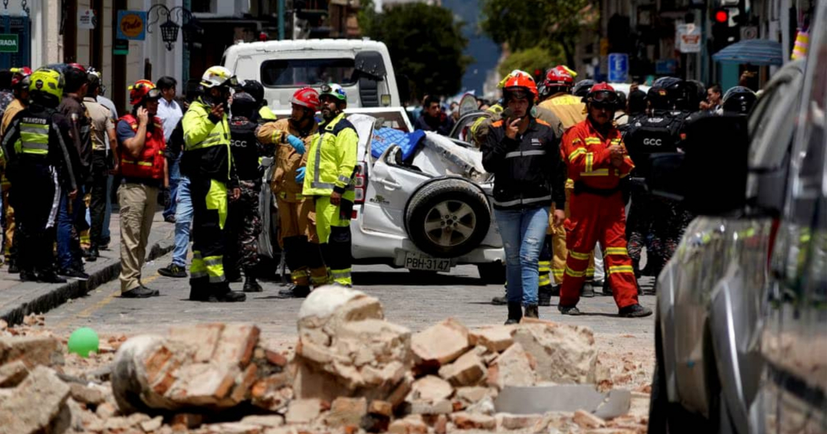 Al Menos 16 Fallecidos Tras Sismo De Magnitud 6 8 En Ecuador